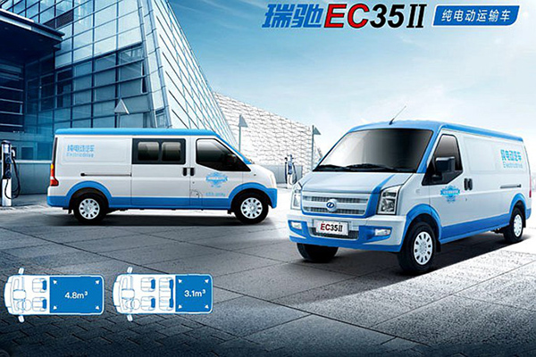 瑞驰EC35Ⅱ荣获第三届中国新能源汽车“金熊猫奖”最畅销车型奖